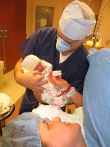 meeting Lucca in the operating room
